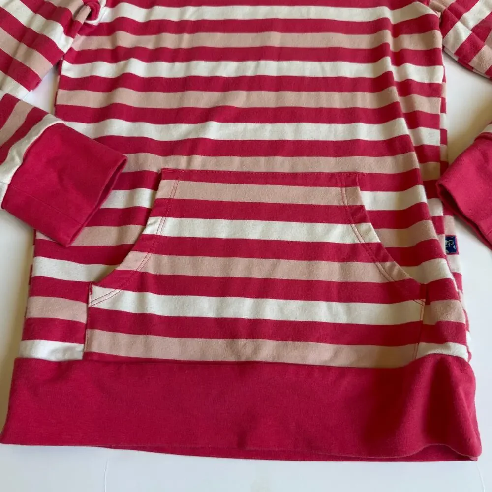 KicKee Kids Pink Striped Hoodie & Joggers XS 5/6